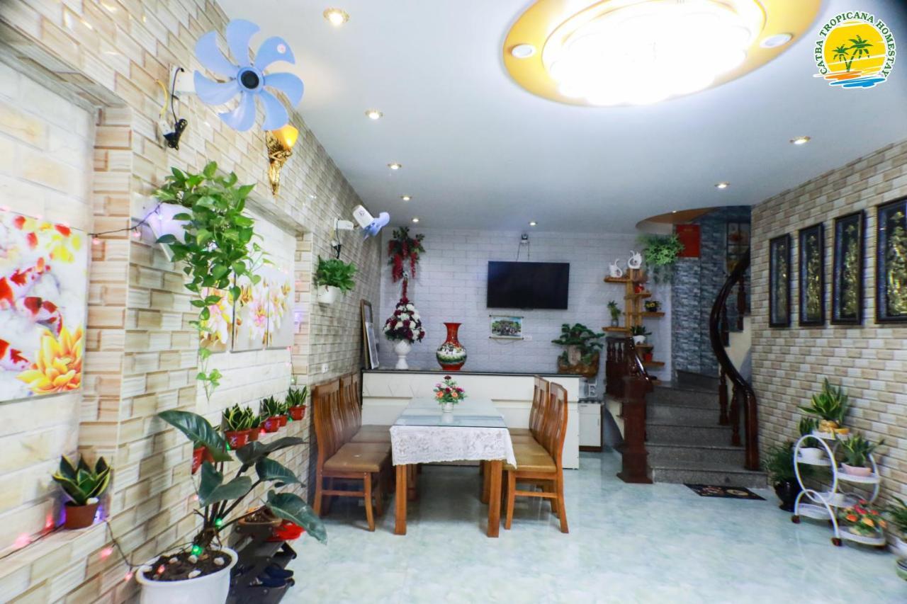 Cat Ba Tropicana Homestay Cat Ba Island ภายนอก รูปภาพ