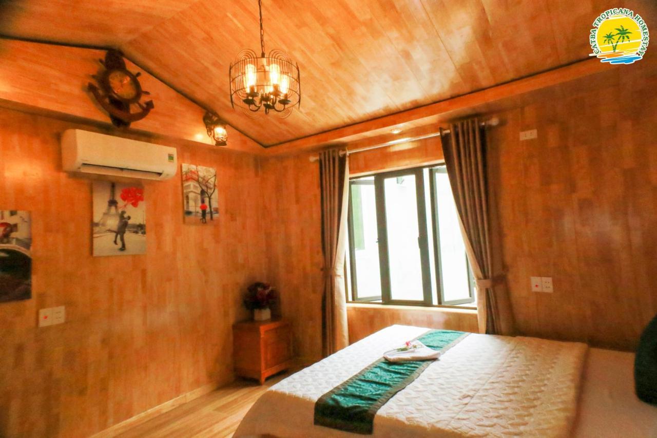Cat Ba Tropicana Homestay Cat Ba Island ภายนอก รูปภาพ