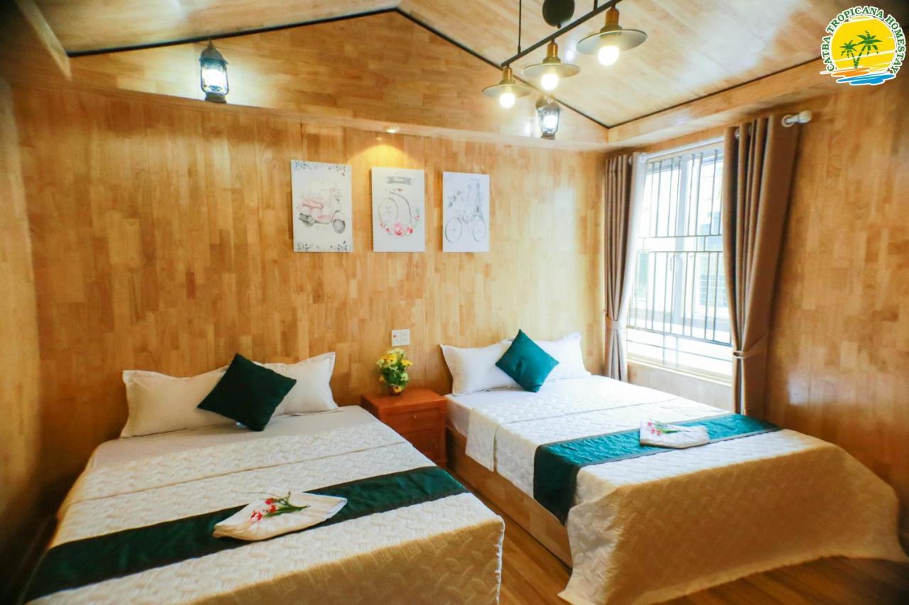 Cat Ba Tropicana Homestay Cat Ba Island ภายนอก รูปภาพ
