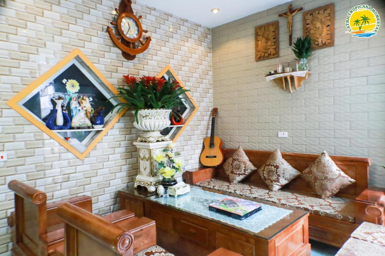 Cat Ba Tropicana Homestay Cat Ba Island ภายนอก รูปภาพ