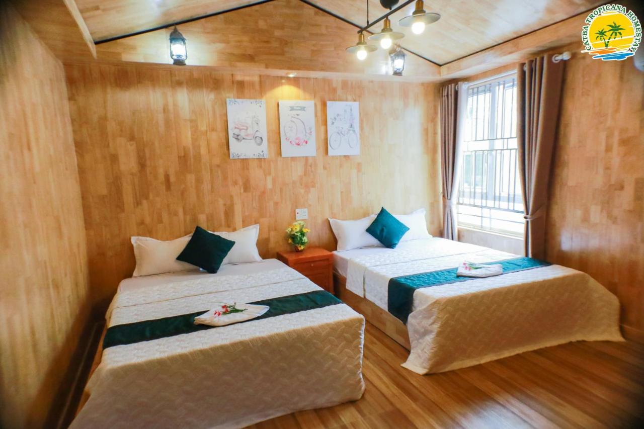 Cat Ba Tropicana Homestay Cat Ba Island ภายนอก รูปภาพ
